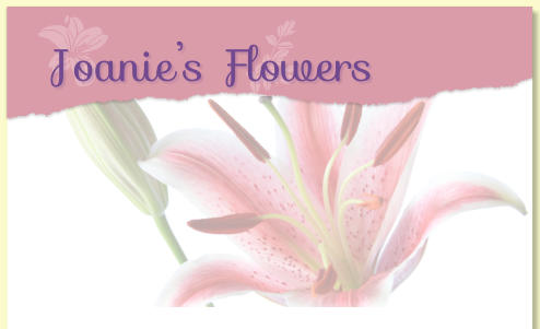 Joanie’s Flowers